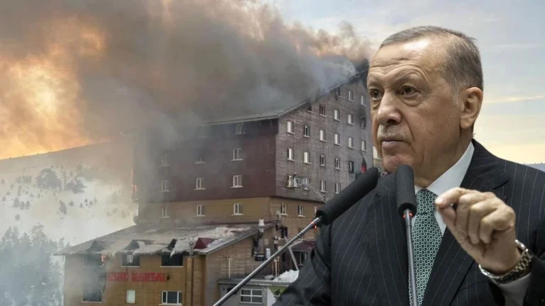 Kartalkaya'da yangın faciası! Erdoğan İhmali olanlar hesap verecek