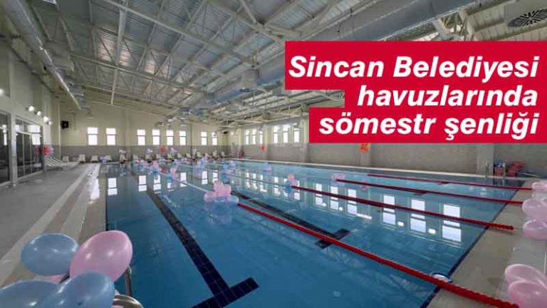 Sincan Belediyesi Havuzlarında Sömestr Tatili Şenliği,Etimesgut, Etimesgut Haber, Etimesgut son dakika, Sincan, Sincan Belediyesi, Sincan haber, Sincan son dakika haber
